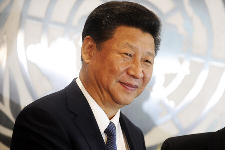 Xi Jinping bbei der UN in New York