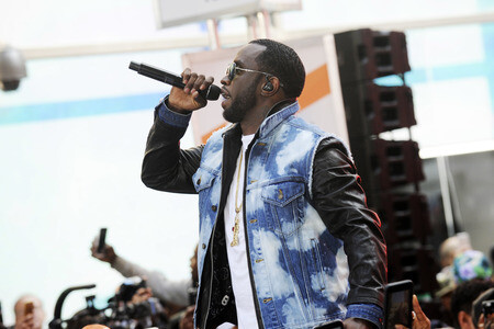 Puff Daddy and the Family in der NBC-Show 'Today' in New York
