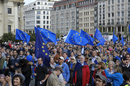 'Pulse of Europe' Demonstration in Berlin