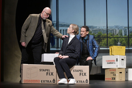 Theaterprobe 'Putsch' in Berlin