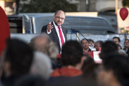 Wahlkampfveranstaltung mit Martin Schulz in Berlin
