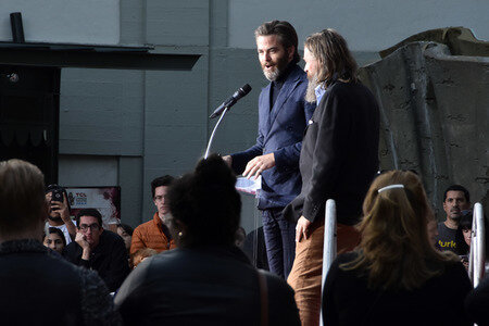 Hand and Footprint Ceremony mit Jeff Bridges in Los Angeles