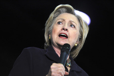 Walkampfrede von Hillary Clinton in New Jersey