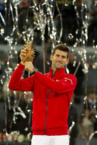 Tennis Match Novak Djokovic vs Andy Murray in Madrid