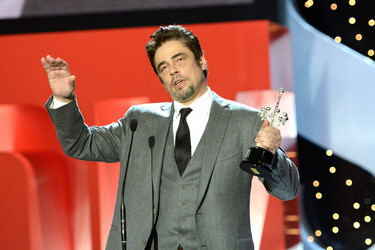Donostia Award für Benicio Del Toro, San Sebastian Film Festival 2014