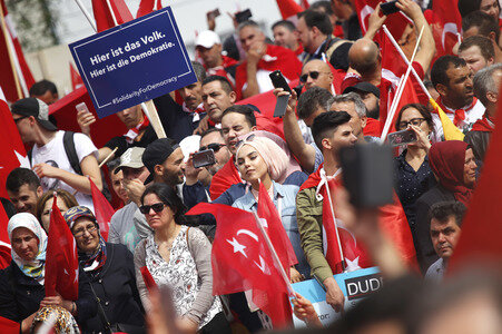 Erdogan-Demo in Köln