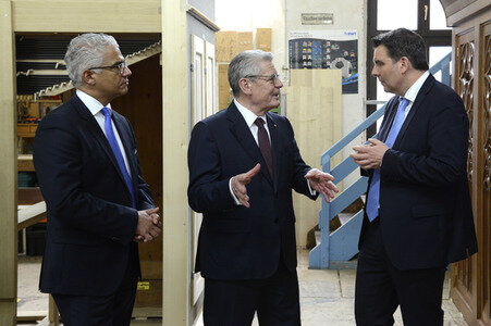 Abschiedsbesuch von Joachim Gauck in Bonn