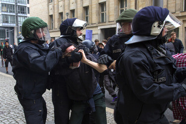 Gegendemonstration zum 'Marsch für das Leben', Berlin