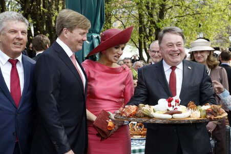 König Willem-Alexander und Königin Maxima der Niederlande in München