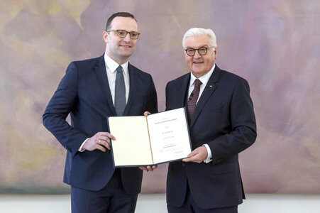 Ernennung der Mnister und Ministerinnen des neuen Bundeskabinetts in Berlin