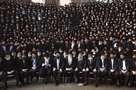 Rabbi 'Klassenfoto' in New York