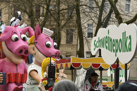 Rosenmontagszug 2018 in Köln