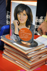 Birgit Schrowange auf der Frankfurter Buchmesse