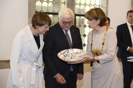 Frank-Walter Steinmeier zu Besuch in Köln