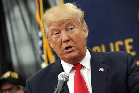 Rede von Donald Trump in New York