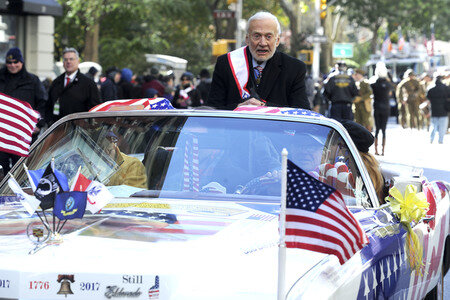 Veterans Day Parade 2017 in New York