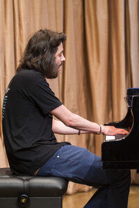 Pressetermin mit Salvador Sobral in Madrid