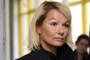 Franziska van Almsick präsentiert ihr Online-Fitness-Studio, Langenhagen