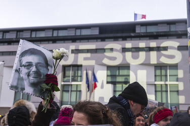 Mahnwache für die Pariser Terroropfer, Berlin