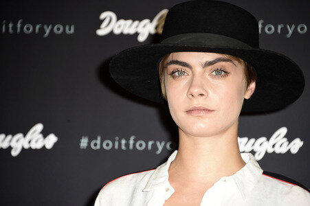 Photocall mit Cara Delevingne in Berlin