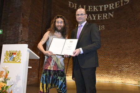Dialektpreis Bayern 2018 in München