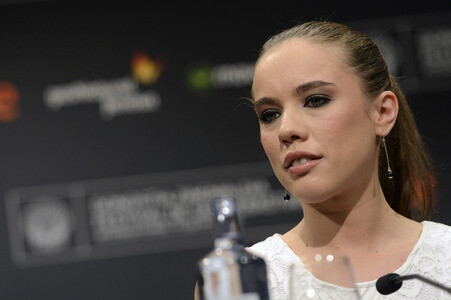'Eva no duerme' Pressekonferenz San Sebastian Film Festival 2015