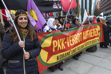 Demonstration gegen PKK Verbot, Berlin