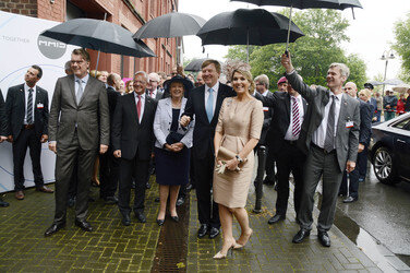 Arbeitsbesuch des niederändischen Königspaares, Essen