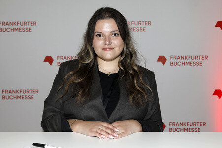 Bianca Mov auf der Frankfurter Buchmesse 2025 in Frankfurt