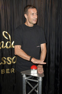 Kai Pflaume bei der Präsentaion seiner Wachsfigur in Berlin