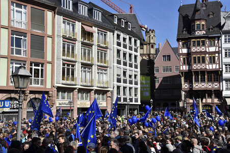 'Pulse of Europe' Kundgebung in Frankfurt