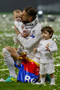 Real Madrid UEFA Champions League Siegesfeierin Madrid