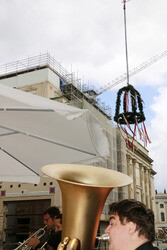 Deutsche Staatsoper Richtfest in Berlin