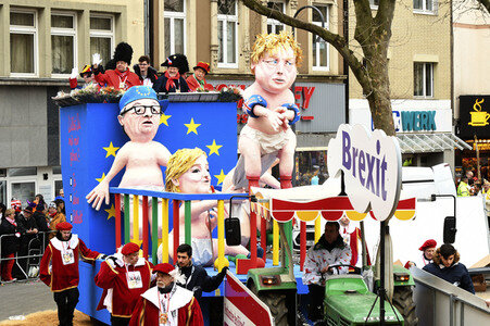 Rosenmontagszug 2017 in Köln