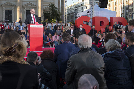 Wahlkampfveranstaltung mit Martin Schulz in Berlin