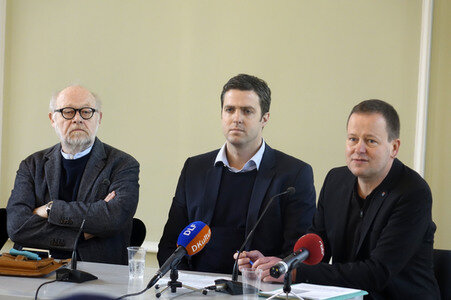 Pressekonferenz zur Wiedereröffnung der Staatsoper Unter den Linden in Berlin