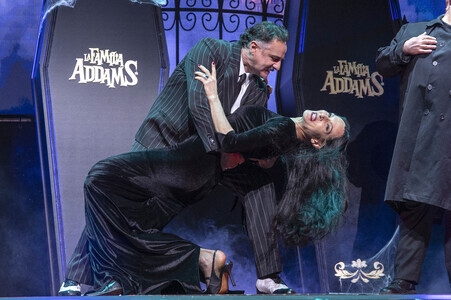 Theateraufführung 'The Addams Family, The Musical' in Madrid