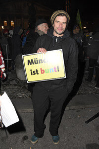 Kundgebung 'Wir sind alle von wo!' in München
