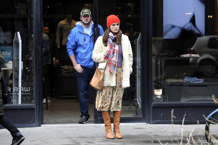Dreharbeiten zu 'Collateral Beauty' in New York