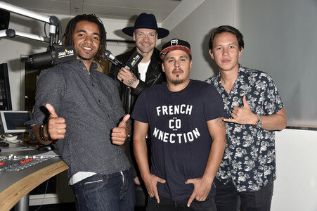 Culcha Candela bei Radio 93,6 JAM FM in Berlin
