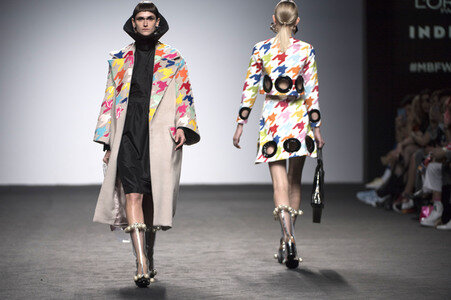 Maria Escote Fashion Show auf der Mercedes-Benz Fashion Week Madrid Autumn/Winter 2018