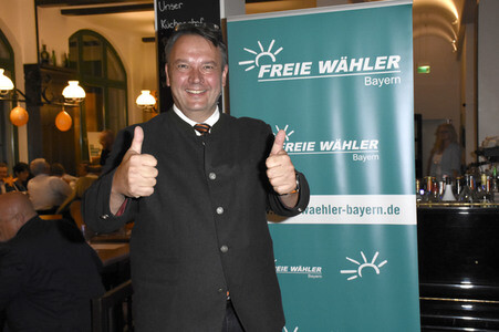 Wahlparty der Freien Wähler in München