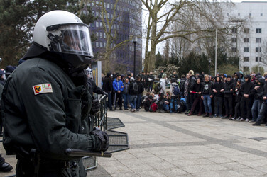 Demonstration gegen Neonazis, Dortmund