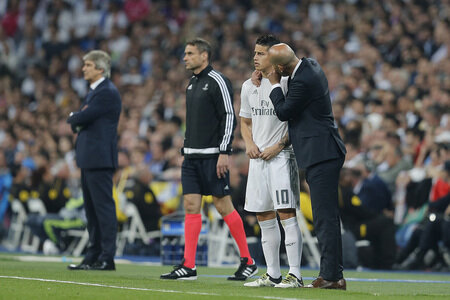 Champions League Match Real Madrid vs Manchester City in Madrid