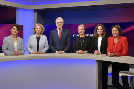 Talkshow 'maischberger' in Berlin