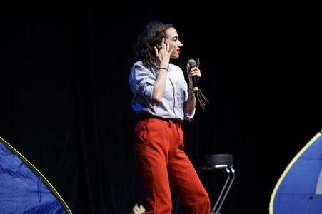 Auftritt von Miranda Sings in Berlin