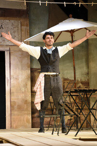Theaterprobe 'Mirandolina' in München