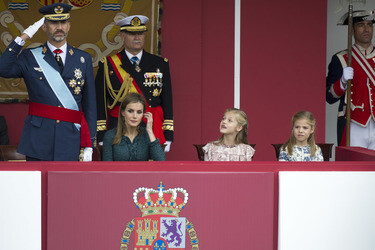 Militärparade am spanischen Nationalfeiertag, Madrid