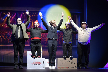 Theaterprobe 'Putsch' in Berlin