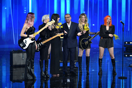 TV-Show 'Sanremo Top' in Rom